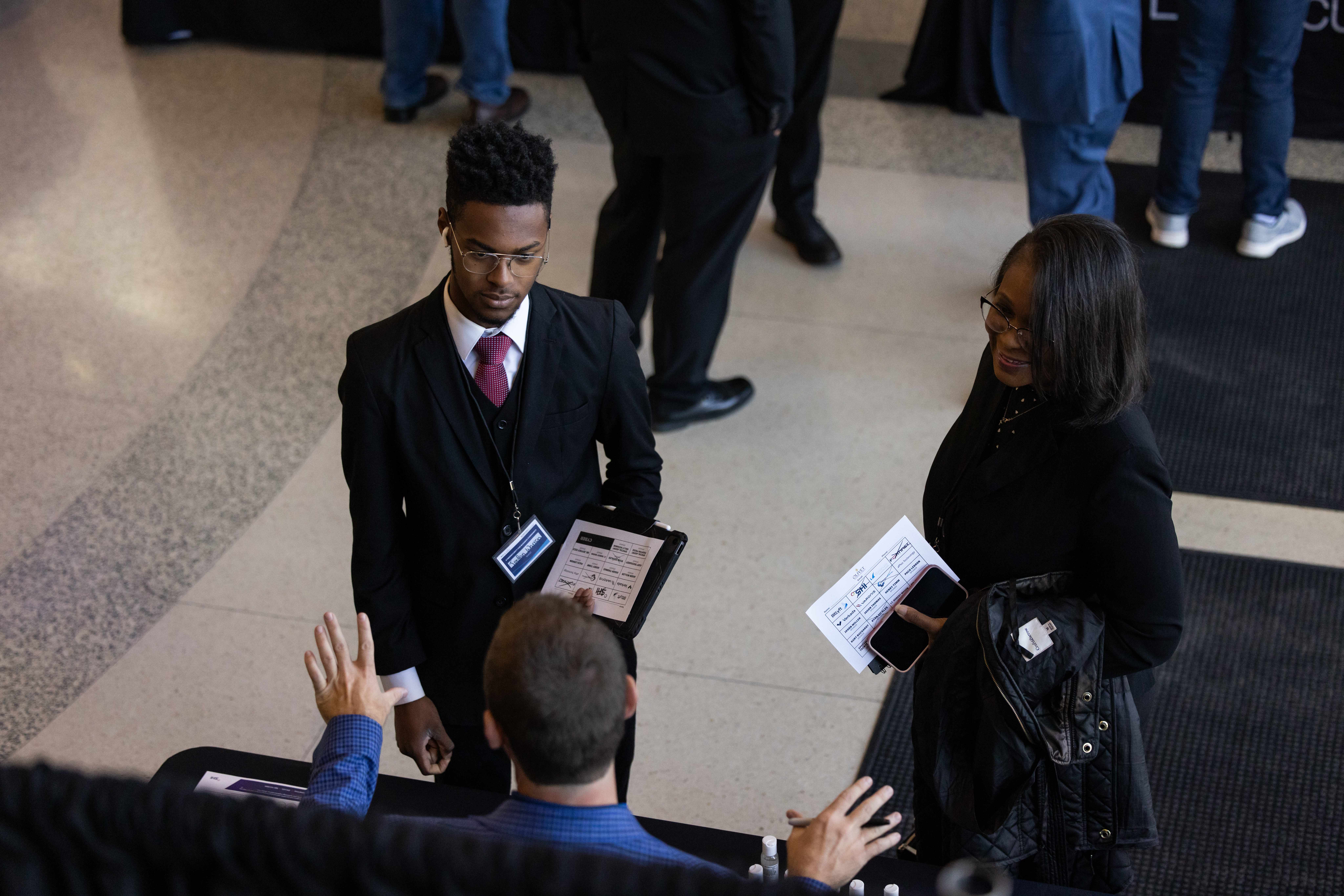 out-Attendees with Exibitor